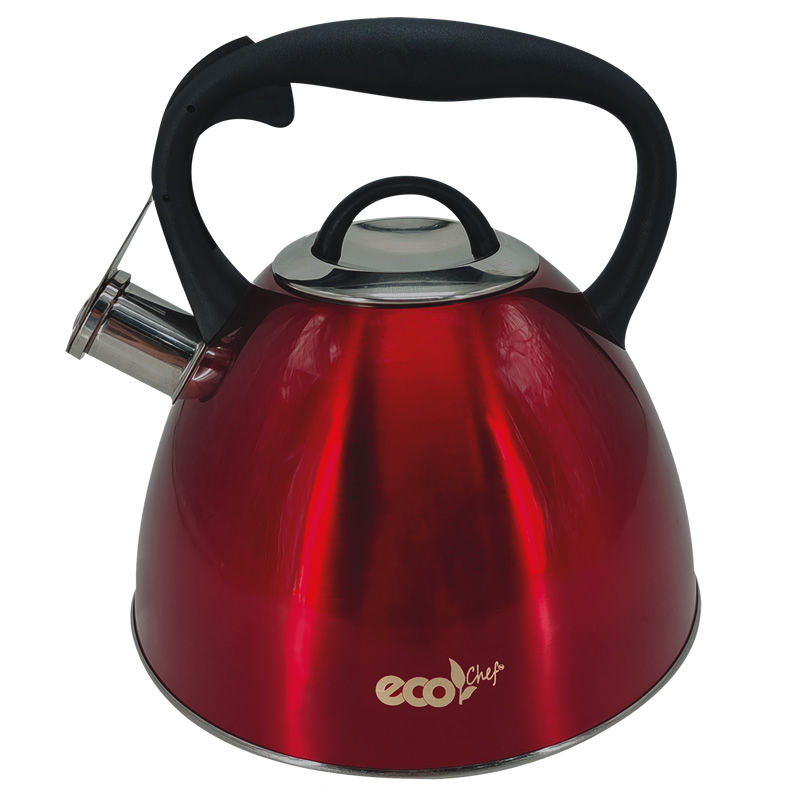 ECO CHEF 2.7L WHISTLING KETTLE RED