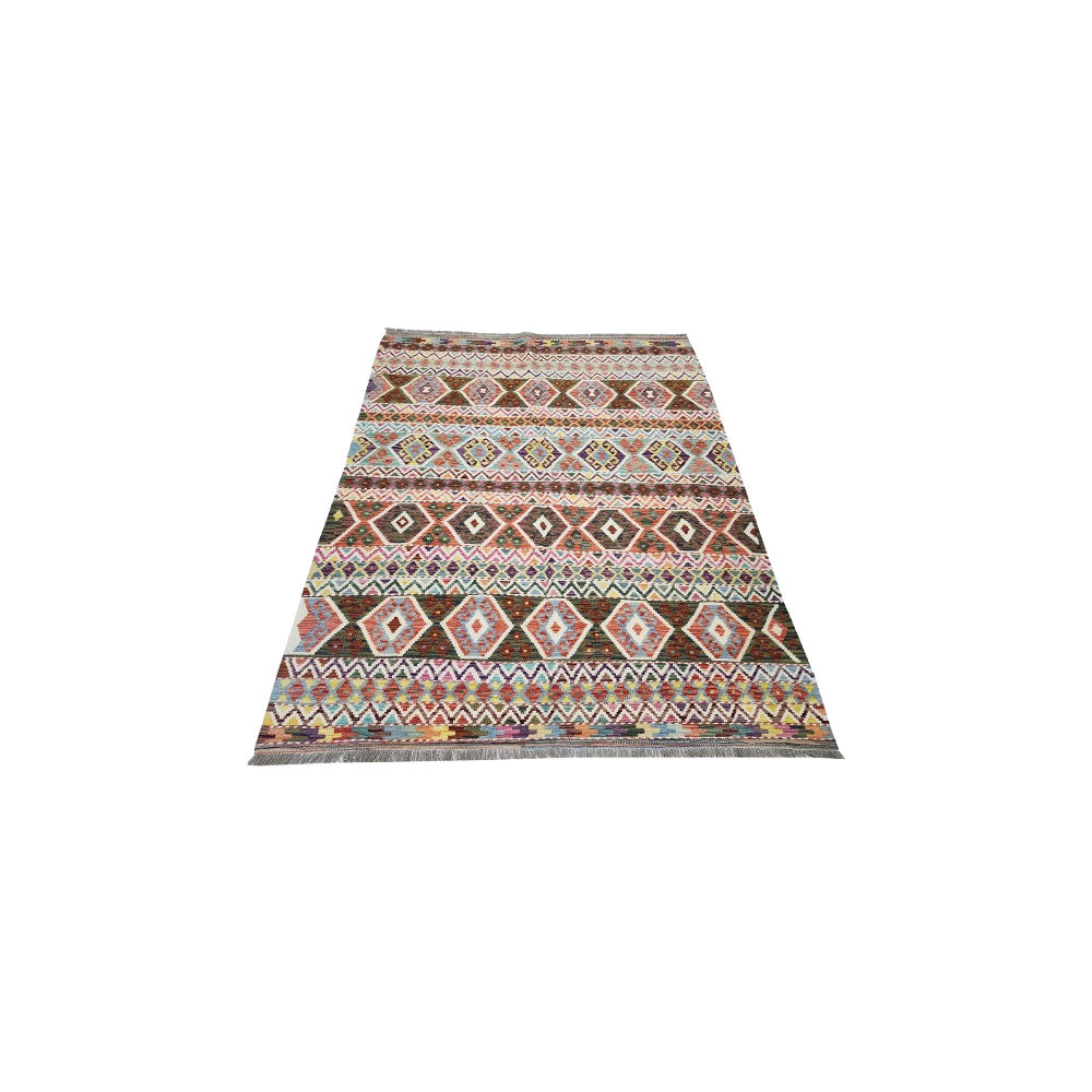 Beautiful Afghan Handwoven Choubi Kilim 230 x 183 CM