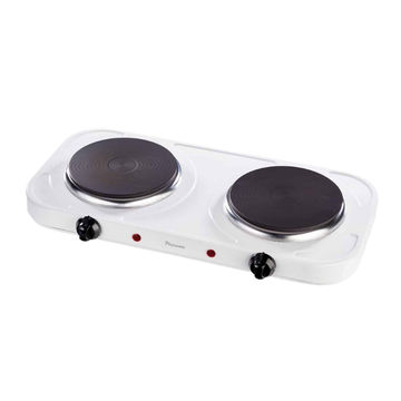 PDSDH03 PINEWARE DOUBLE SOLID HOTPLATE WHITE