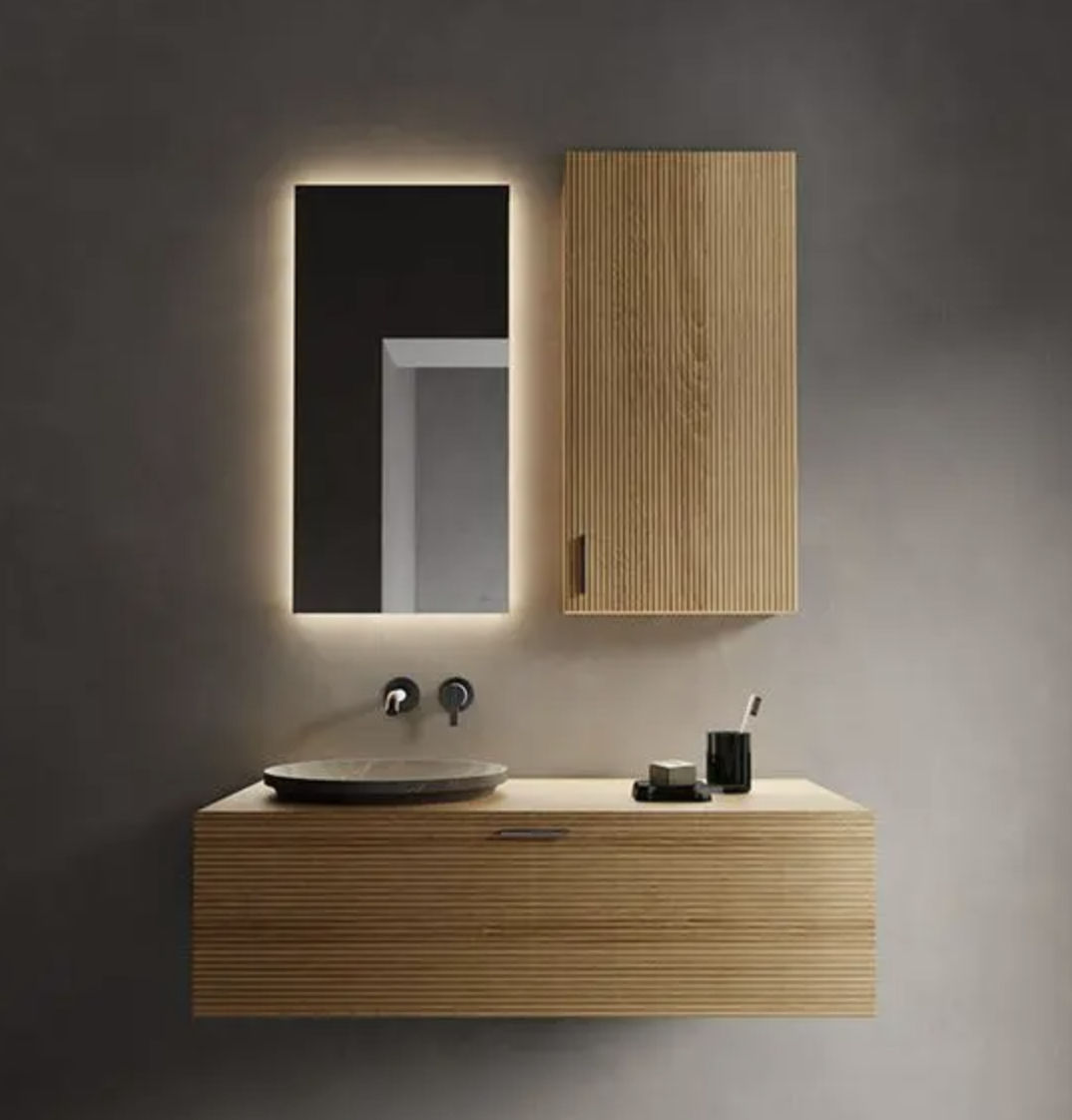Emma Bathroom Mirror Warm White 60x90cm