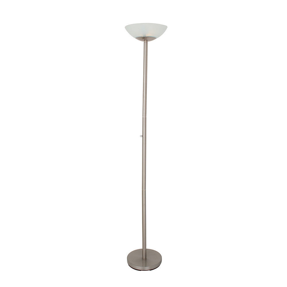 Eurolux - Up - Floor Light - 320mm - Satin Chrome