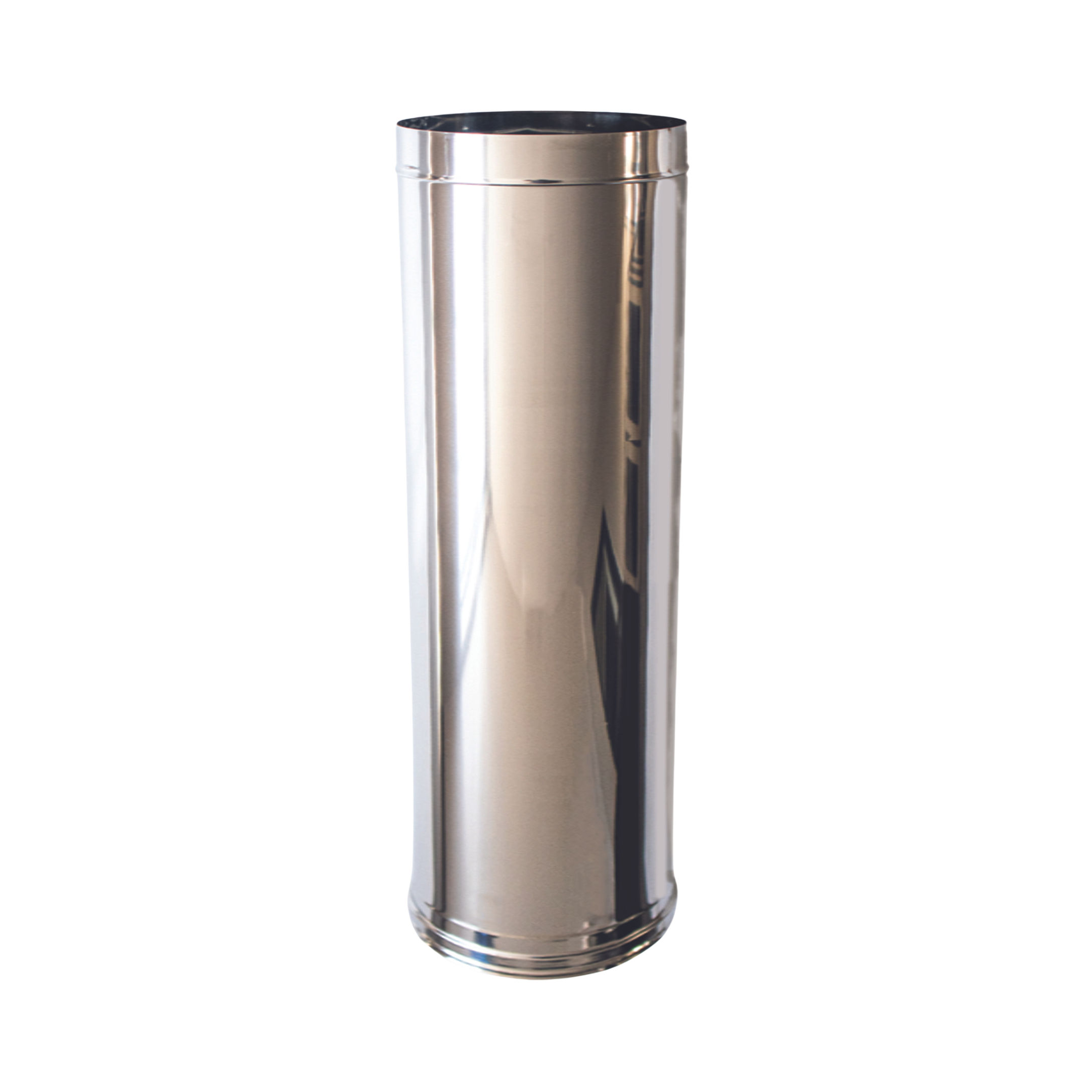 ECONOFIRE 150MM Single Skin Flue Pipe 0.5M