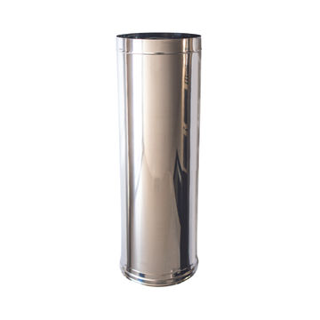 ECONOFIRE 150MM Single Skin Flue Pipe 0.5M