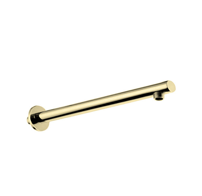 Devario Premio Shower Arm Round 400mm -Brushed Gold