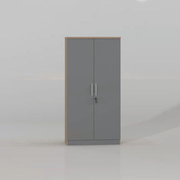 GOF Furniture - Harlow  Office Cabinet, Walnut