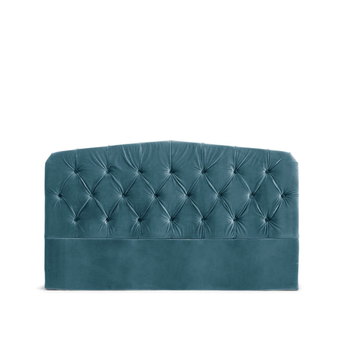 Meli Velvet Headboard - Teal - Queen
