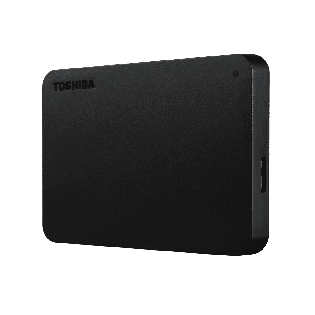 Toshiba Canvio Basics 1TB External Hard Drive Black