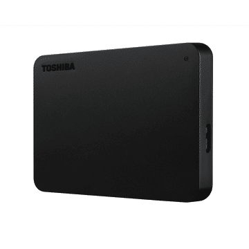 Toshiba Canvio Basics 1TB External Hard Drive Black