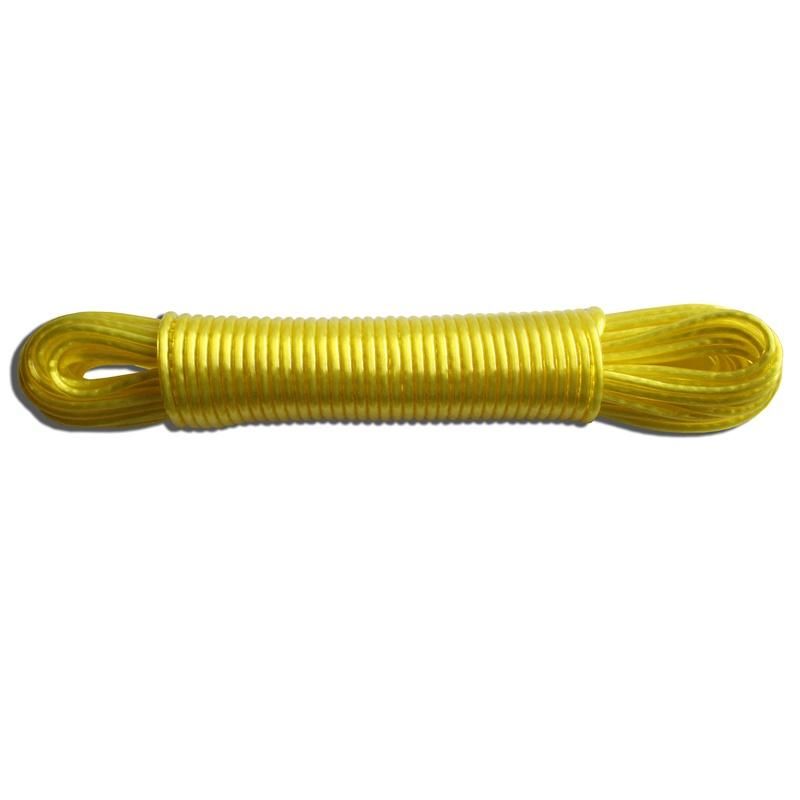 Rope Wash Line Yellow 3mm x 15m - 4 Pack