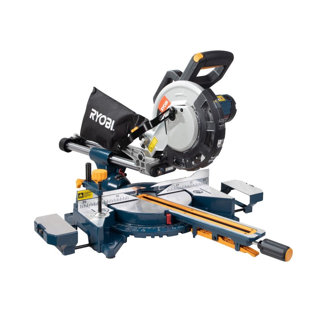 RYOBI Mitre Saw 210Mm 1700W Sliding Compound With Laser Light