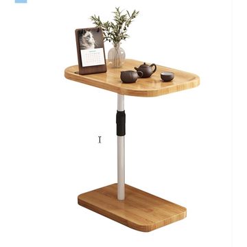 Loic side table light brown