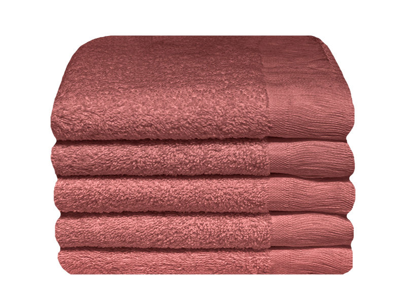 Plush 380 GSM 30x50cms Terry Fringe Guest Towel - Desert Sand (05 Piece Pack)