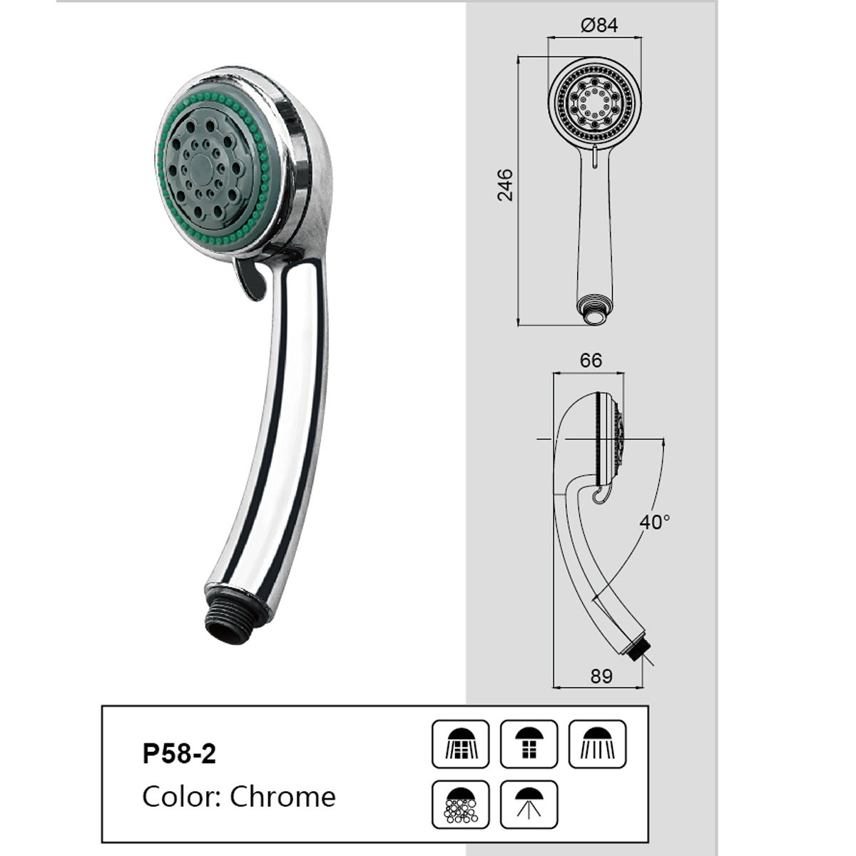 Hand Shower-P58-2
