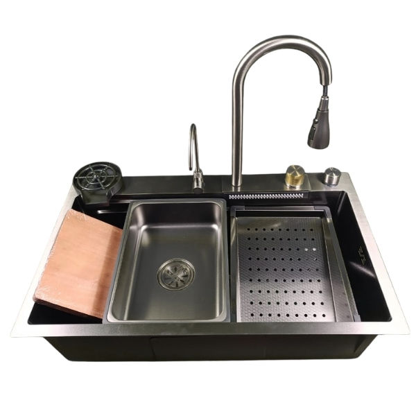 KITCHEN SINKS MULTIFUNCTION - INTERMEDIATE - BLACK