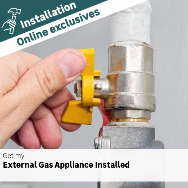 External Gas Appliance Installation