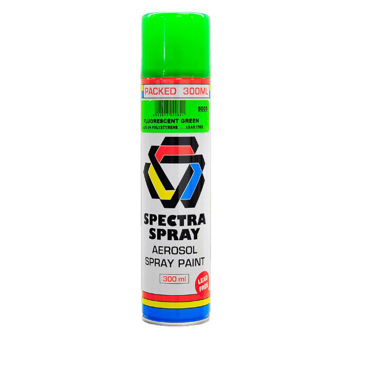Spectra Spray - Spray Paint - 300ml - Fluorescent Green