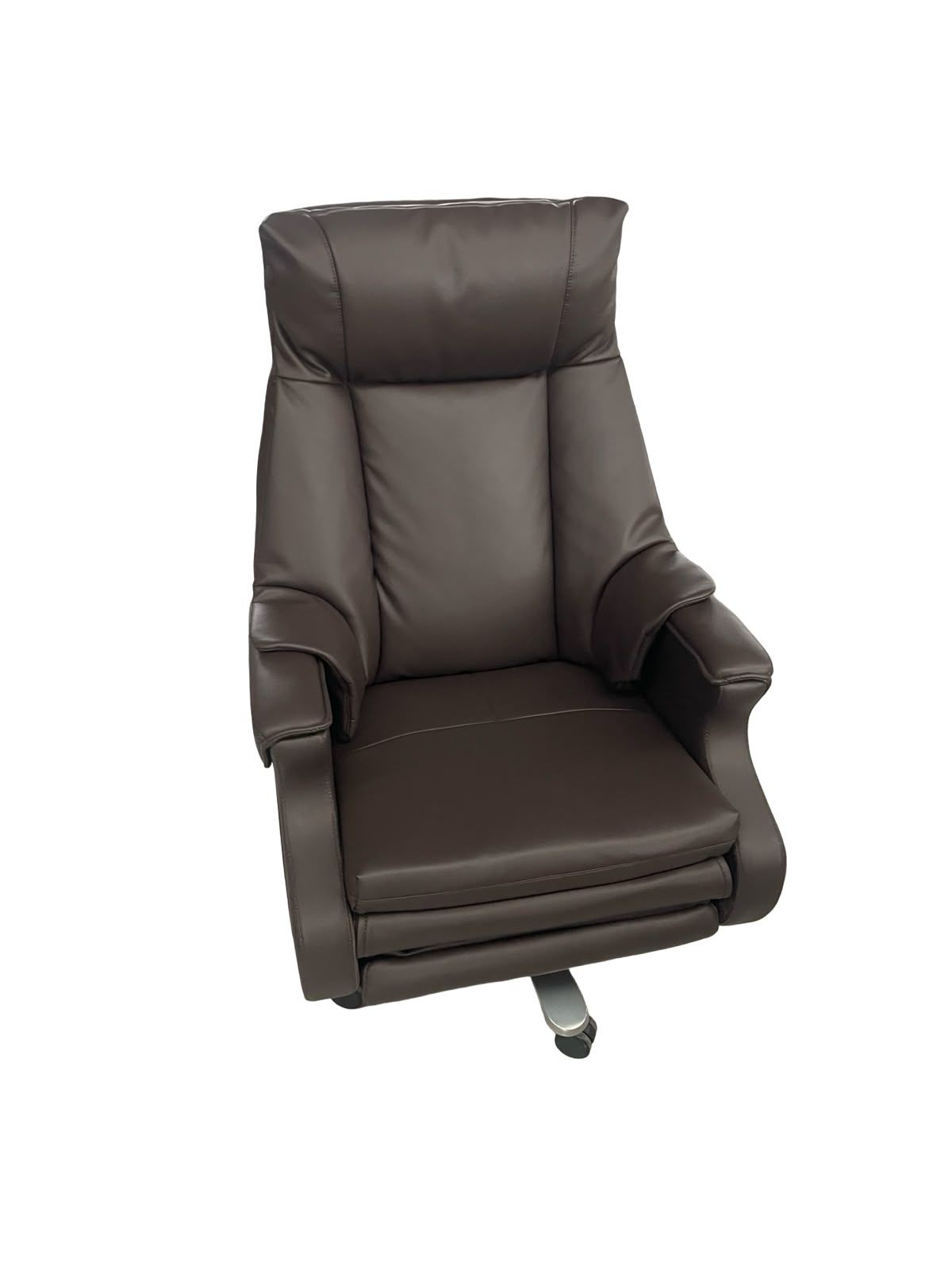 High-Back Executive Ergonomic Office Chair- Dark Brown