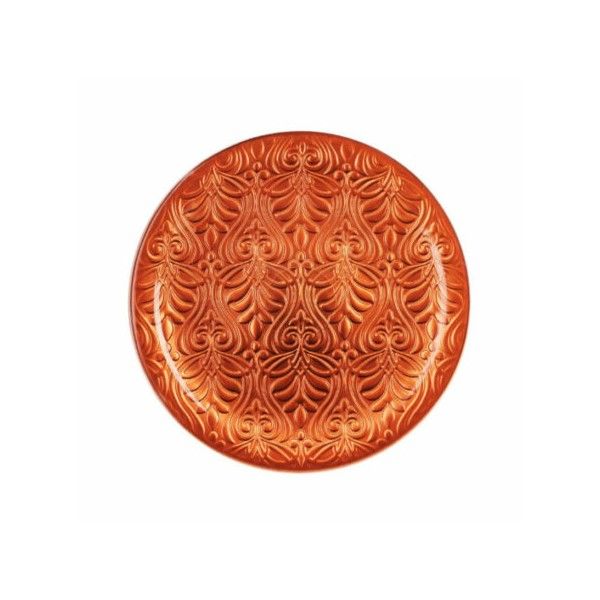 IRENA PLATE VERSAILLES 35CM COPPER  - Set of 1