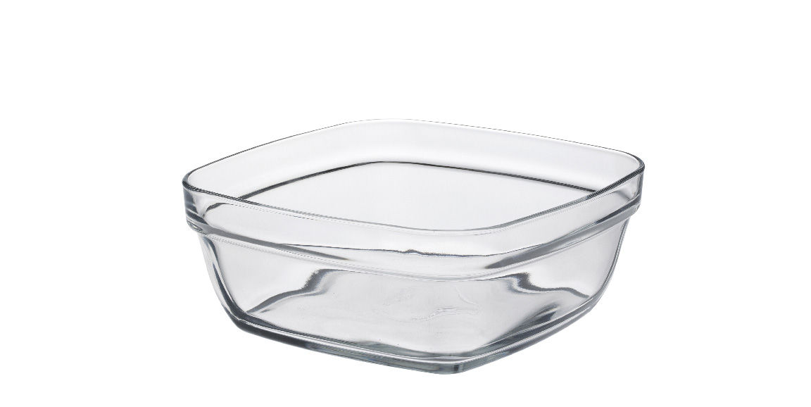 Duralex Lys Clear Square Bowl 2000ml - Set of 1