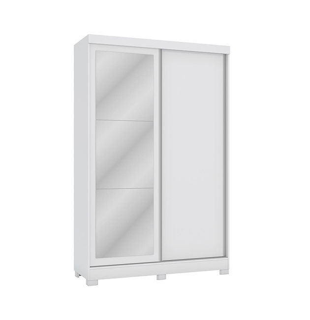 Mivada Wardrobe with 2 sliding doors With Mirror