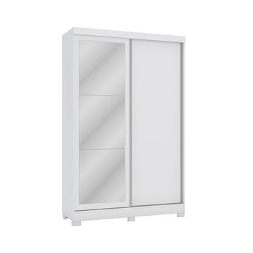 Mivada Wardrobe with 2 sliding doors With Mirror