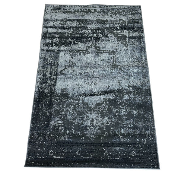 Babil J0131A Anthracite / Light Grey 200x290cm Area Rug