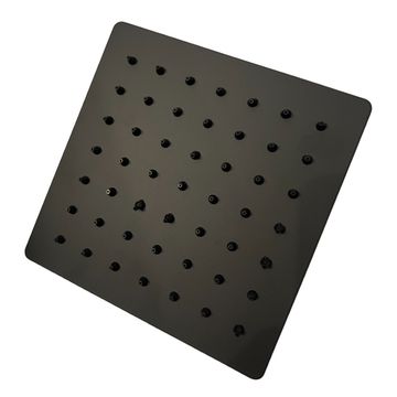 SHOWER HEAD SQUARE - 25CM (MATT BLACK)