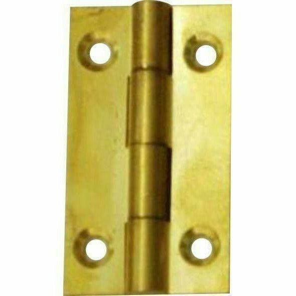 Solid brass butt hinge