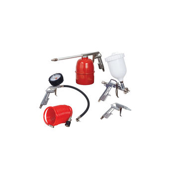 RYOBI Spray Gun Kit 5 Pce (Gravity Powered Gun)