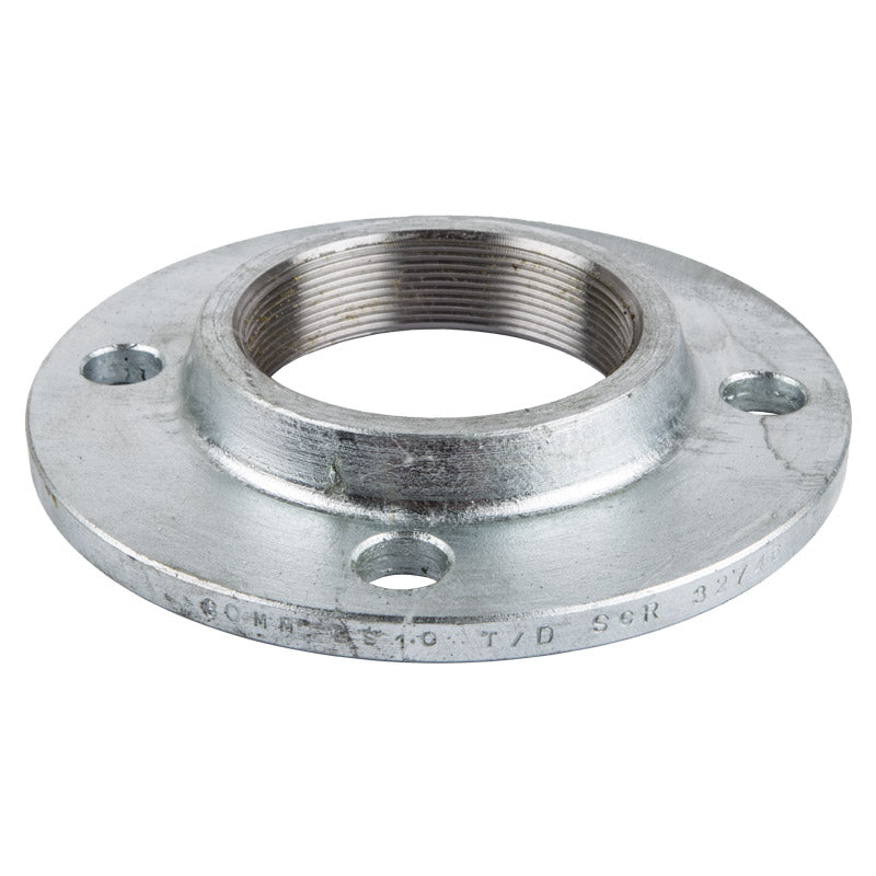Flange Blk Ff Screwed T/D 80 Mm