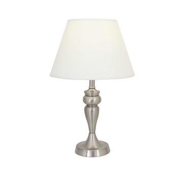 Hampshire - Table Lamp - 280mm - Satin Chrome