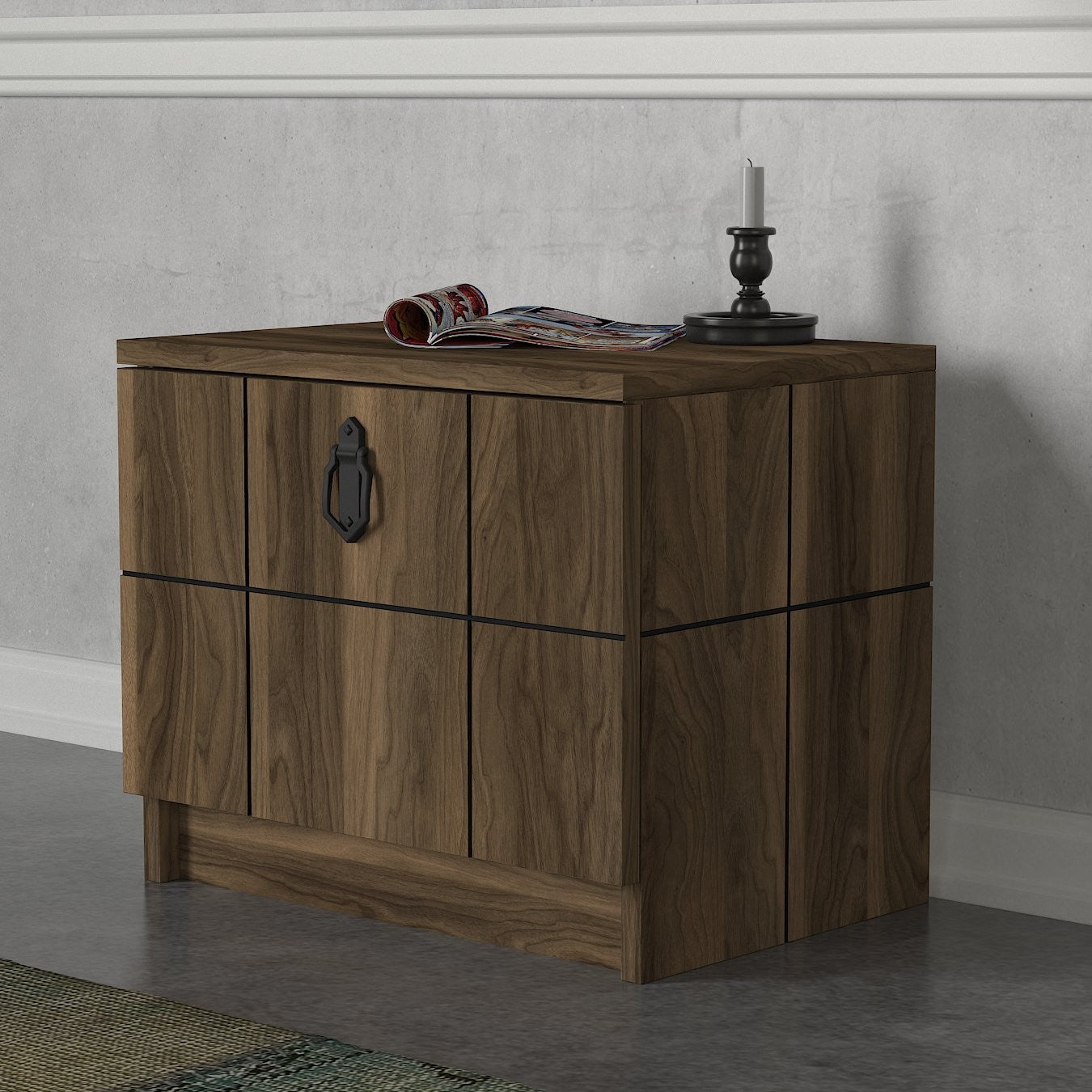 Nightstand Lost - Walnut