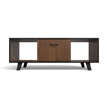 Price Cut - Foundation Coffee Table - Brown Walnut
