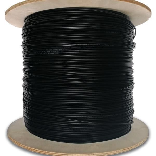 Scoop Fibre Outdoor 2 Core Dual Purpose Drop Cable 1Km