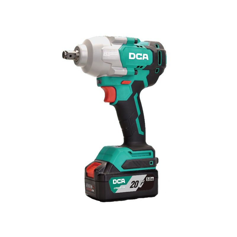 20V Brushless Impact Wrench Kit with 5.0Ah*1 & Charger ADPB698DM 698nm