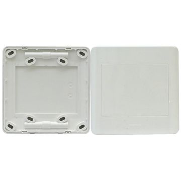 Switch 4x4 blank PVC