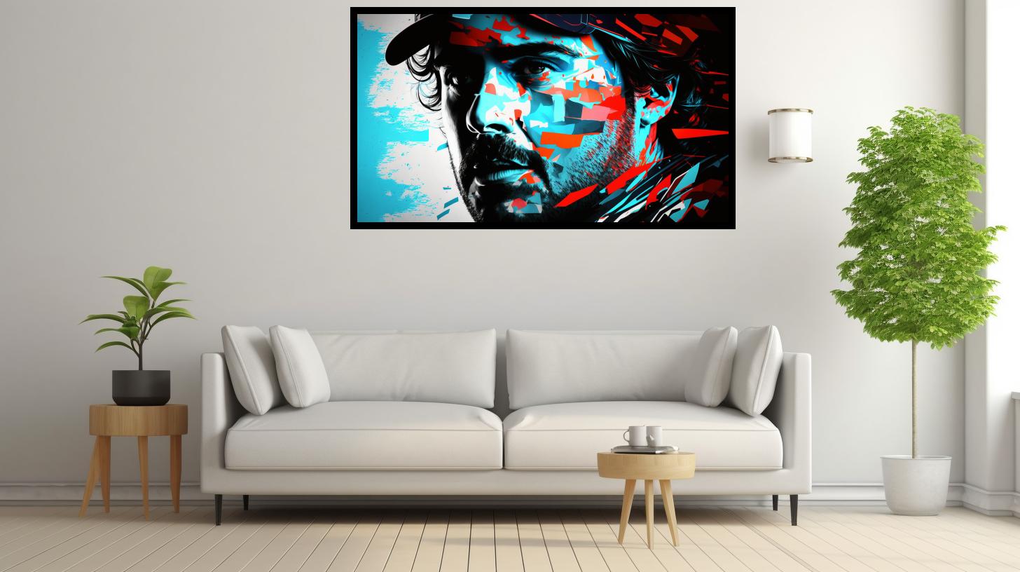 Canvas Wall Art - Canvas Wall Art – Classic Disco Dance - B1160 [120 x 80 cm]