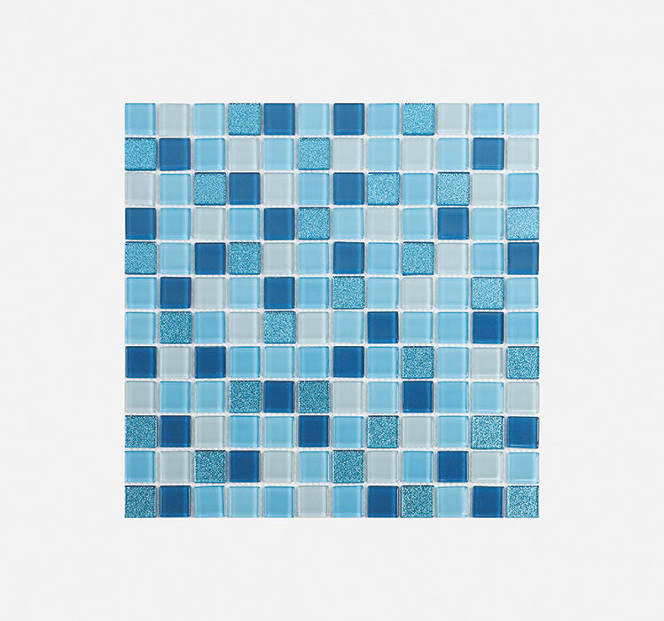 Mosaic Glass - Ocean Shine 23mm- 300x300 (per sheet)