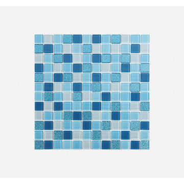 Mosaic Glass - Ocean Shine 23mm- 300x300 (per sheet)