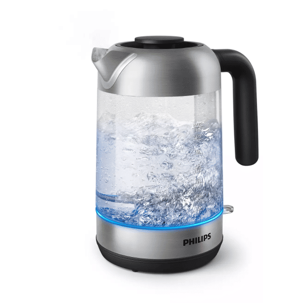 Philips Series 5000 1.7L Glass Kettle - Stainless Steel/Glass HD9339/81
