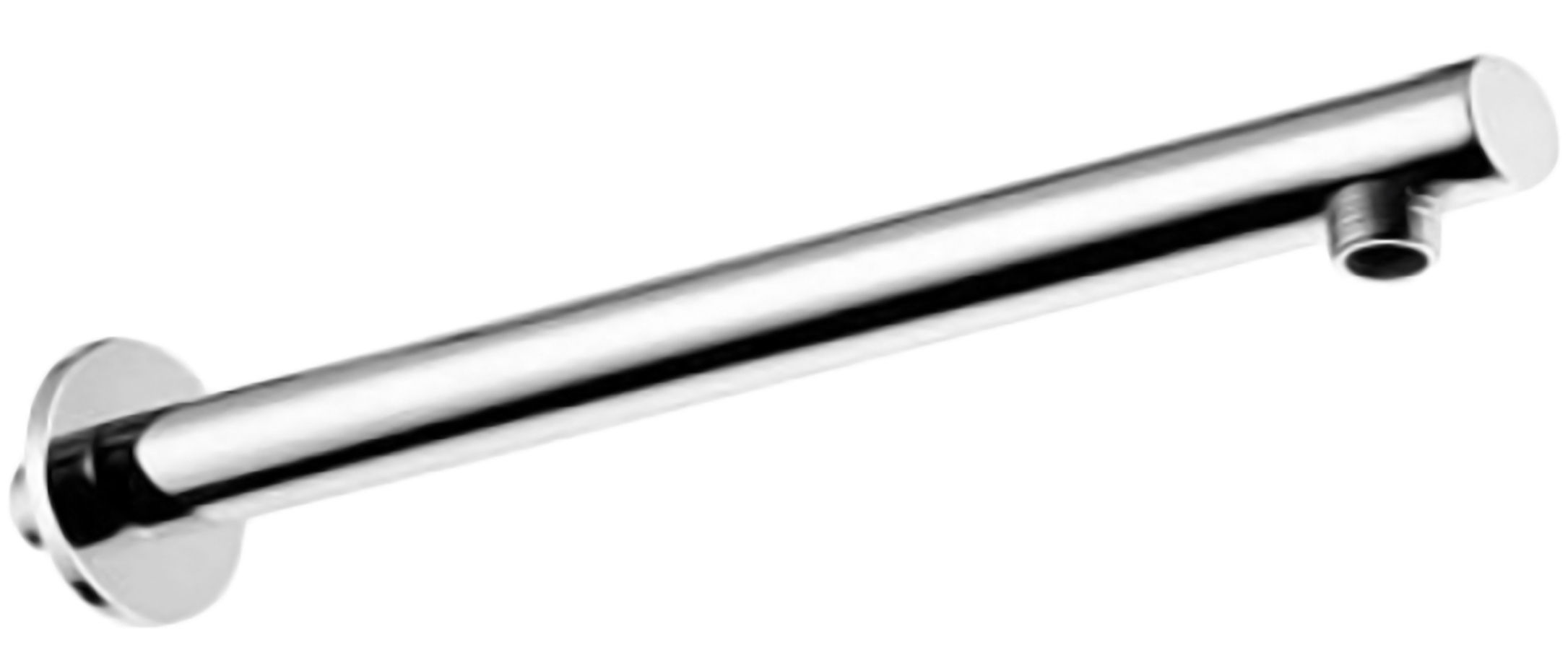 Devario Premio Shower Arm Round 400mm Stainless Steel - Chrome