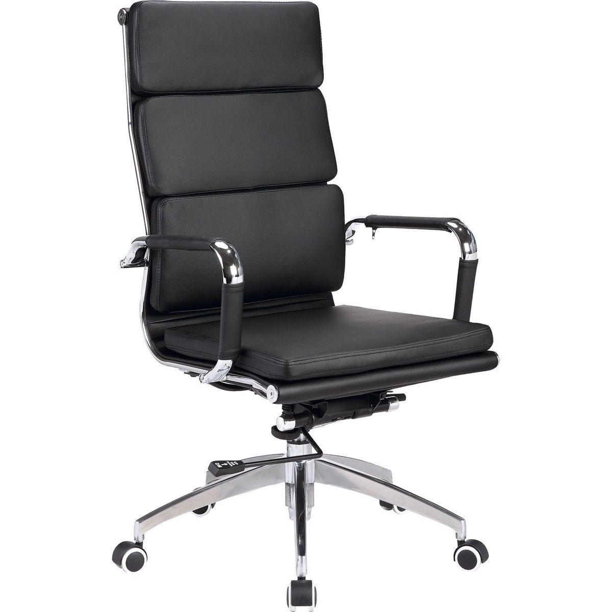 Office Chairs -PU Leather High Back Executive - Black