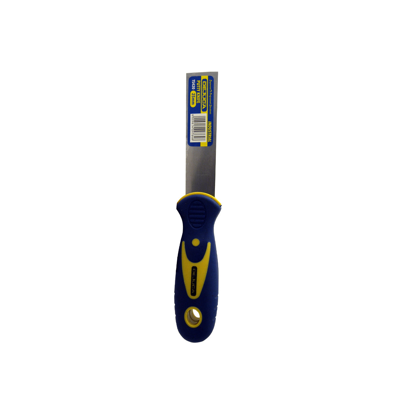 Dejuca - Putty Knife - Rubber Handle - 25mm - 4 Pack
