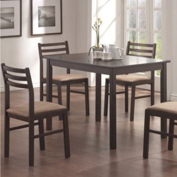 Penelope 5 Piece Dinning Set Cappuccino