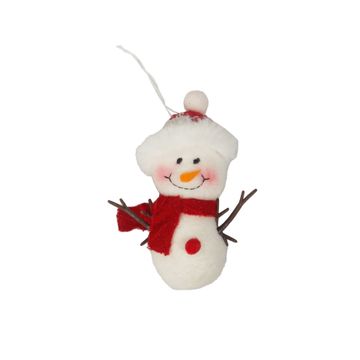 SNOWMAN WITH BEANY 11X5X14cm