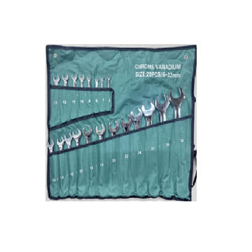 20Pcs Metric Combination Wrench Set