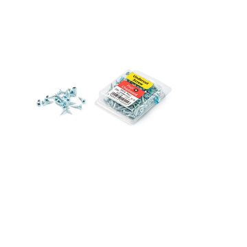 Chipboard Screws, Undercut, Pozi, No.6, 3.5mm x 16mm, 200 Pieces (4 pack) BY WOODLY