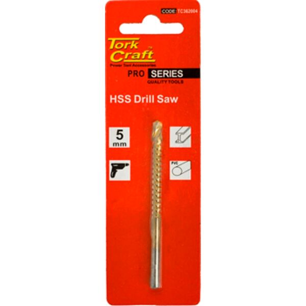 Drill Saw Titanium Coated 5Mm