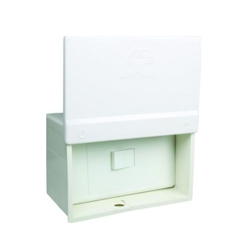 ACDC - W/P Surface 32a D/p Isolator Abs White