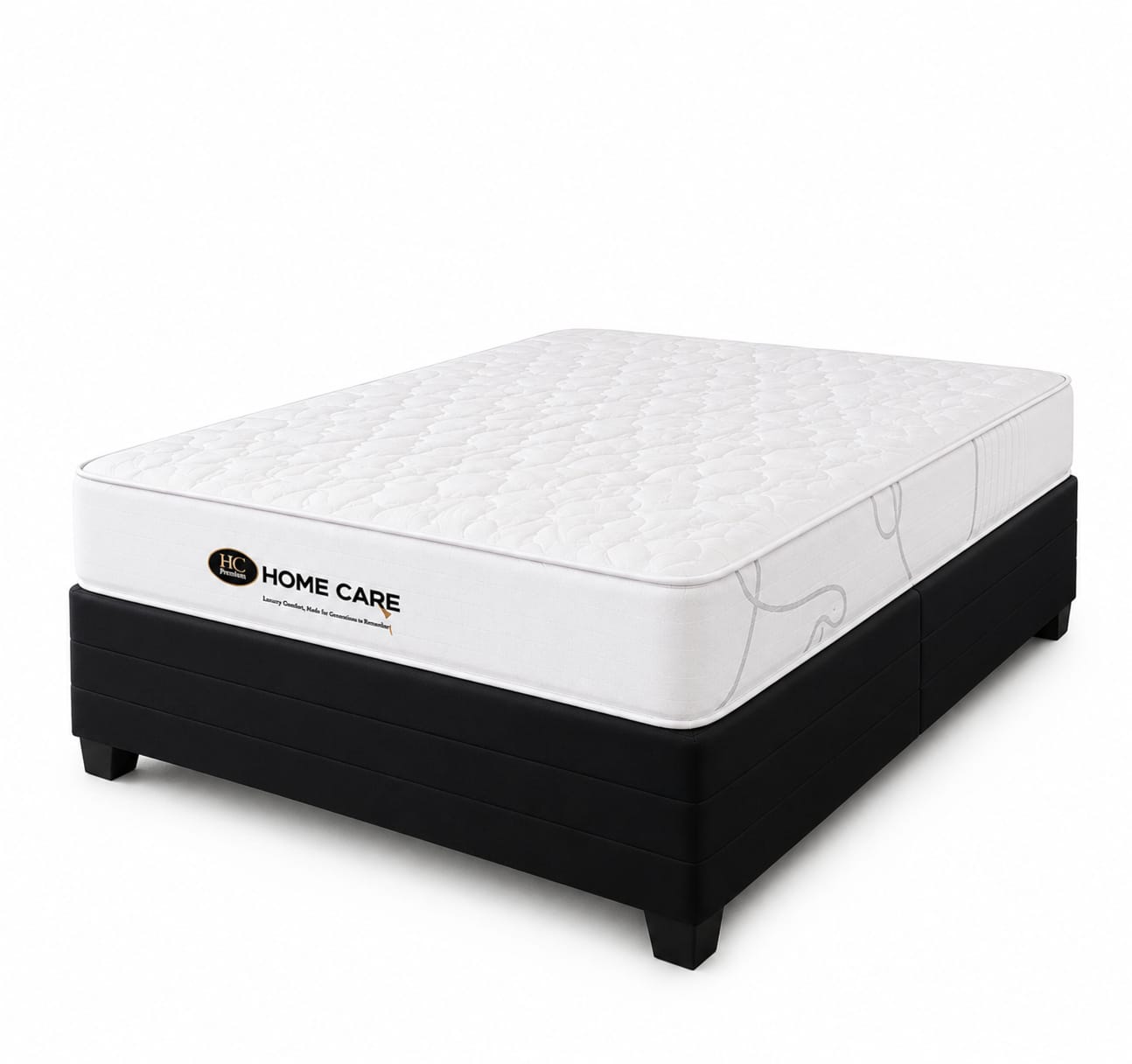 Homecare Bedding 7 Star Hybrid Bonnell Spring Turnable Bed Set- Queen